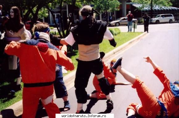 Naruto cosplay - Clone naruto:D=))) - Naruto Uzumaki
