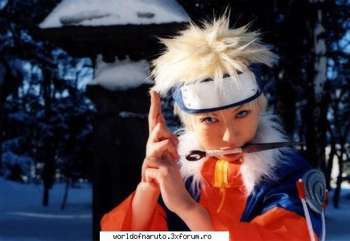 Naruto cosplay - eu zic ca Naruto e fată �n prima poză - Naruto Uzumaki