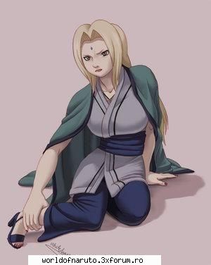 PoZe - girl_angels - Tsunade