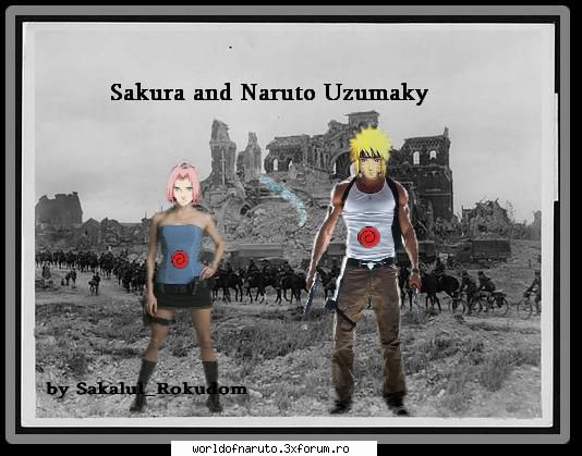 Poze - am terminato si pe asta :D - Naruto & Sakura