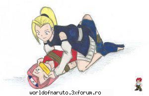 Poze - Temari - Yamanaka Ino