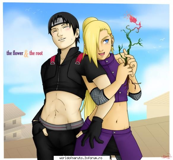 Poze - mmm>>shtiu ka o sa fie inpreuna dar.....-_-" - Ino & Sai