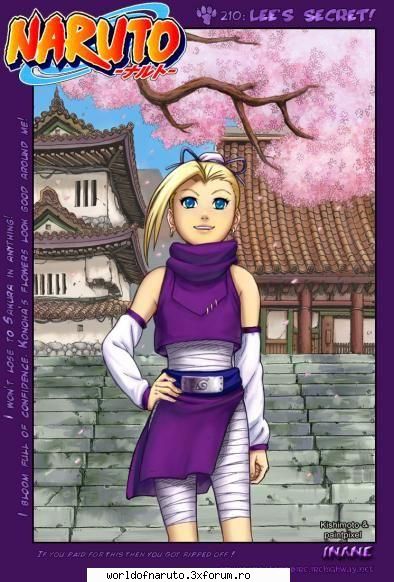 Poze - pun si eu o poza - Yamanaka Ino