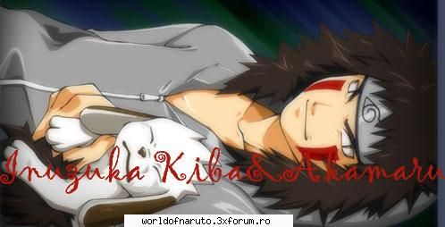 Poze - Narutista - Kiba Inzuka si Akamaru