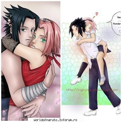 Poze - sa pun si eu una ^^ - Sasuke & Sakura