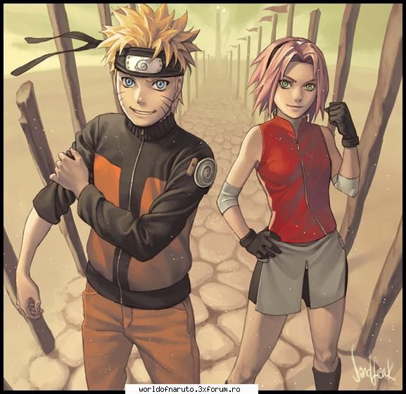 Poze - nu se potrivesc Naruto si Sakura.... ganditiva - Naruto & Sakura
