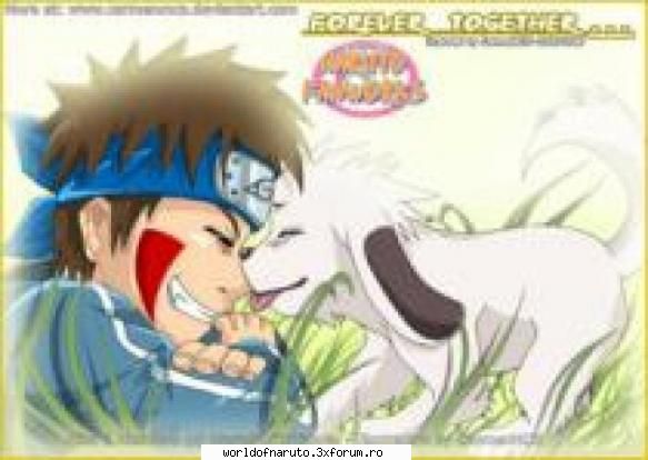 Poze - crishina - Kiba Inzuka si Akamaru