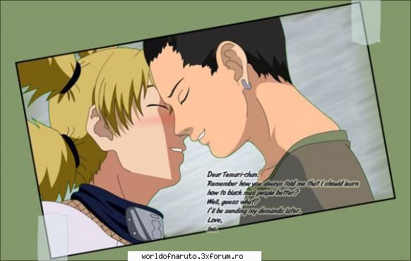 Poze - hai k pun si eu o poza ce mi sa parut - Shikamaru & Temari
