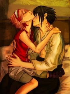 Poze - sweet kiss - Sasuke & Sakura