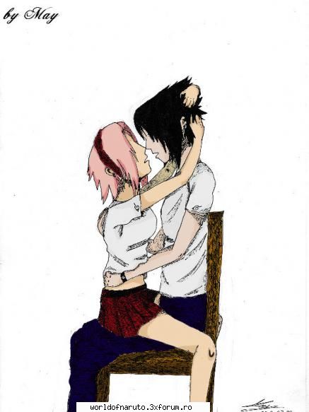 Poze - sweet kiss - Sasuke & Sakura