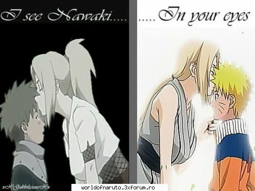 cat credeti ca tsunade a tinut la el? - eu cred ca tsunade a tinut foarte mult la el si - Nawaki