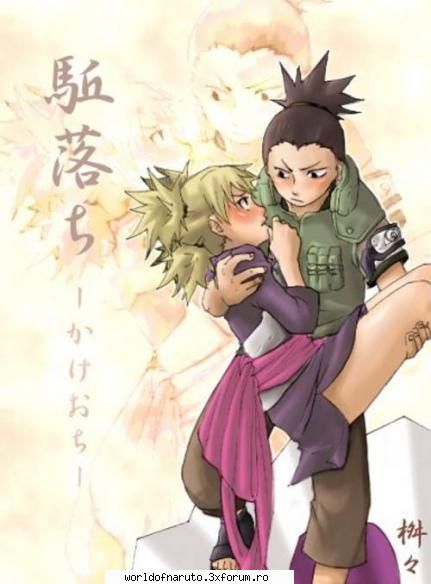 credeti ca shikamaru si temari se potrivesc? - se potrivesc de minune - Temari