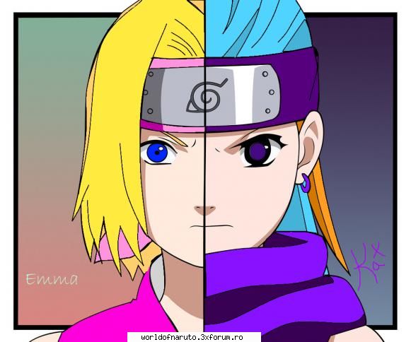 desene-paint - temari&sikamaru - Fan Art