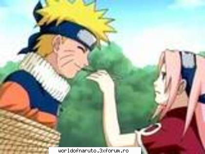 poze Naruto - naruto hranit de Sakura - Naruto Uzumaki
