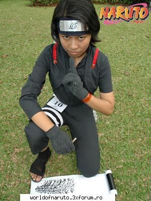 sai cosplay - madalina-sakura-sasuke - Sai