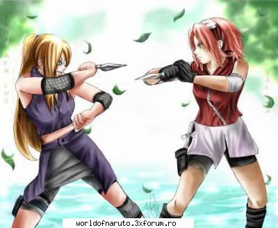 sakura vs ino - Si eu tot pe Sakura o aleg! - Sakura Haruno