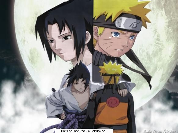 sasuke and naruto - pun si yo o img cu sasuke chiar daca nu imi - Sasuke Uchiha