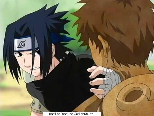 sasuke vs gaara - saku - Sasuke Uchiha